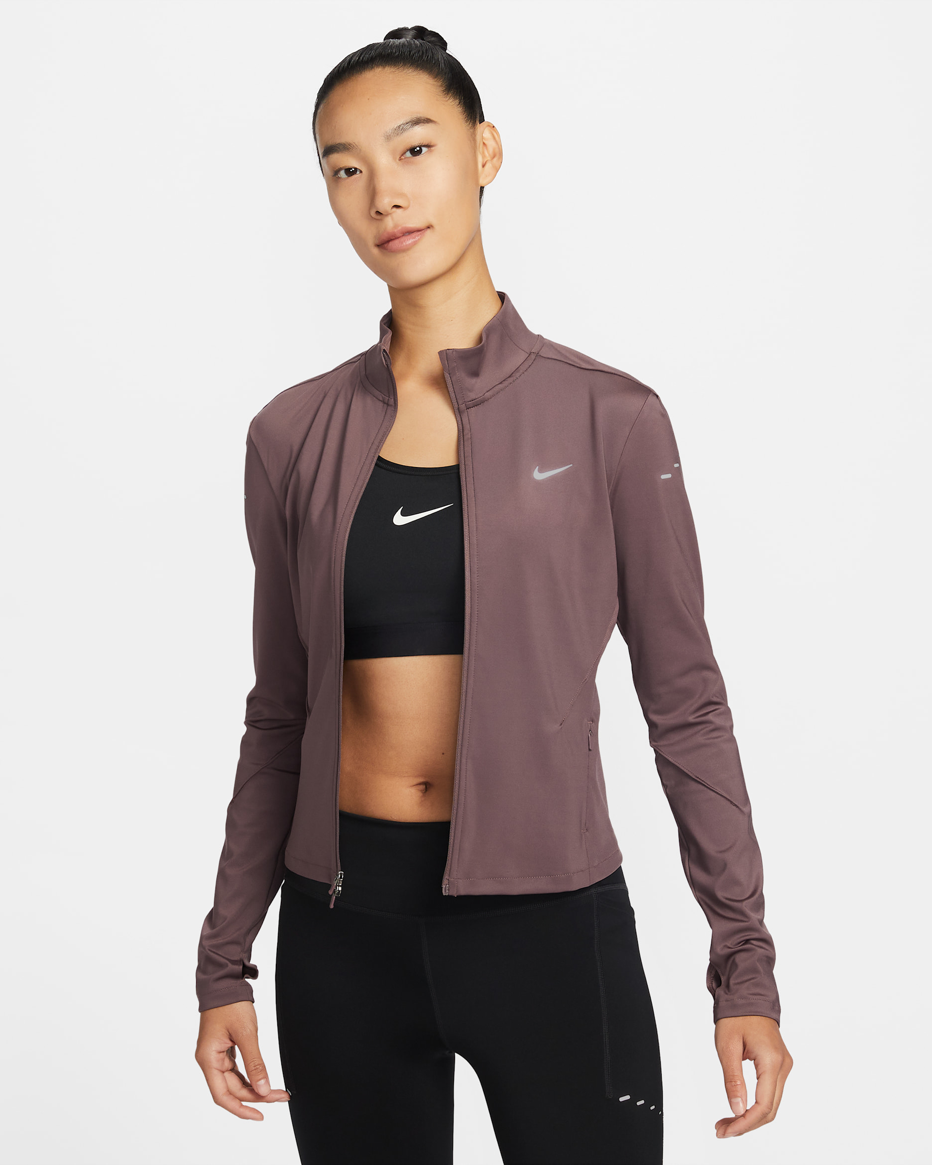 NIKE公式】ナイキ スウィフト ウィメンズ Dri-FIT フルジップ ミッド